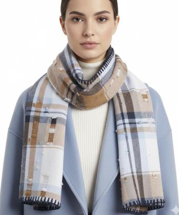 شال موهر زنانه نوولاشال كد 55297