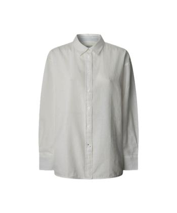 شومیز لینن آستین بلند زنانه پ پ جينز كد PL304993