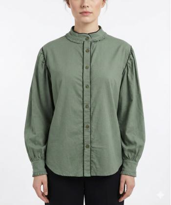 شومیز نخی آستین بلند زنانه مانگ مدل 7656023019