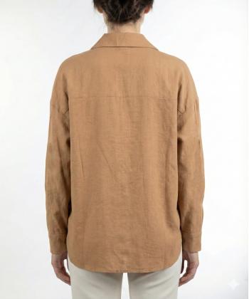 شوميز لينن زنانه مانگ كد 7120002765