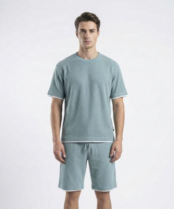 ست تیشرت و شلوارک مردانه جامه پوش آرا مدل 4021013513