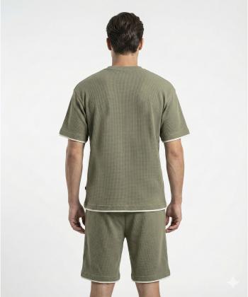 ست تیشرت و شلوارک مردانه جامه پوش آرا مدل 4021013513