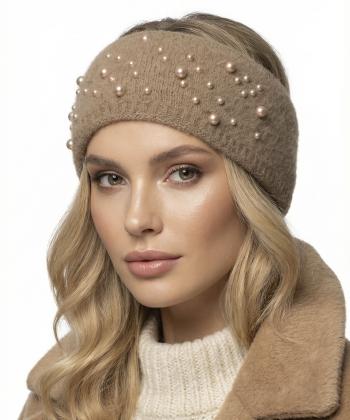 هدبند مرواریدی زنانه نوولاشال کد 63030