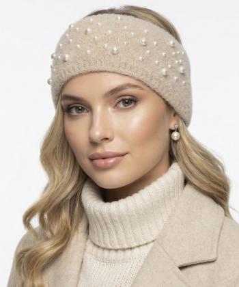 هدبند مرواریدی زنانه نوولاشال کد 63030