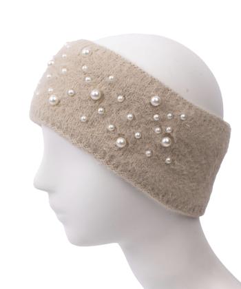 هدبند مرواریدی زنانه نوولاشال کد 63030