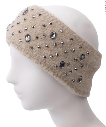 هدبند نگینی زنانه نوولاشال کد 63032