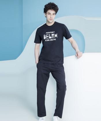 ست تيشرت و شلوار مردانه بلكس مدل 63115