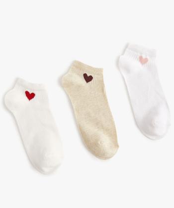 جوراب ساق كوتاه زنانه كوتون مدل 6WAK80642AA