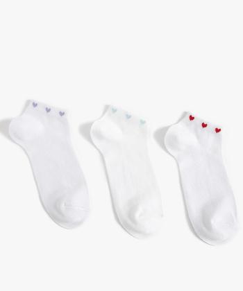 جوراب ساق كوتاه زنانه كوتون مدل 6WAK80643AA