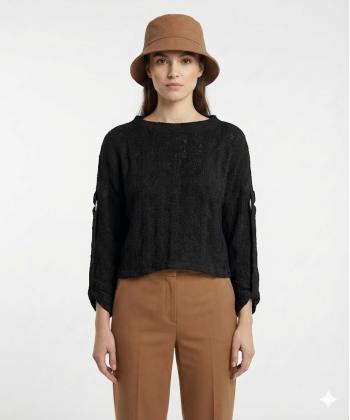 بلوز زنانه گل شه مدل B336