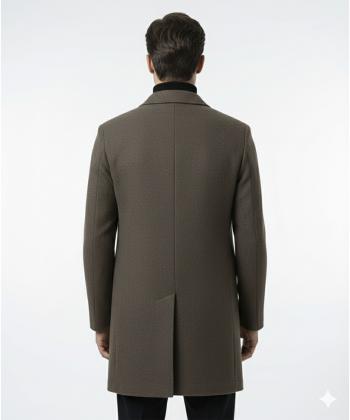 پالتو فوتر مردانه يقه ايستاده بالون مدل 9927