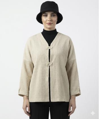 مانتو کوتاه زنانه نارین مد مدل 701