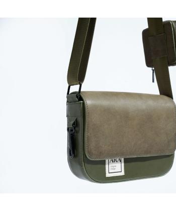 کیف دوشی چرم طبیعی چرم آرا مدل Ryder