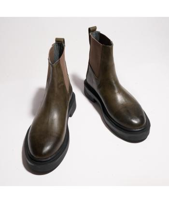 نیم بوت چرم طبیعی مردانه چرم آرا مدل Rafael