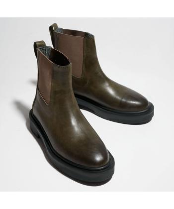 نیم بوت چرم طبیعی مردانه چرم آرا مدل Rafael