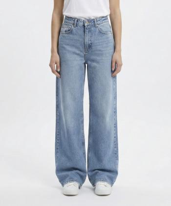 شلوار جين نيم بگ زنانه ال سي وايكيكي مدل W543422Z8