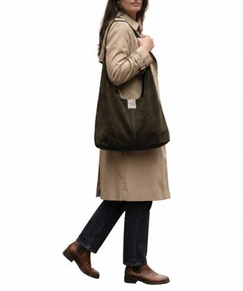 كيف دستي زنانه چرم طبيعي چرم آرا مدل Nora