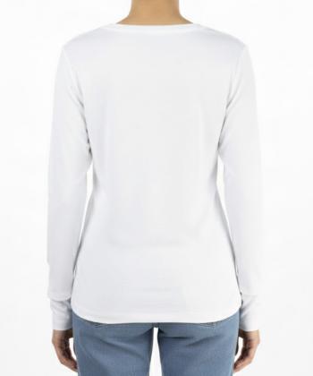 تیشرت آستین بلند نخی زنانه جوتی جینز مدل 33771903