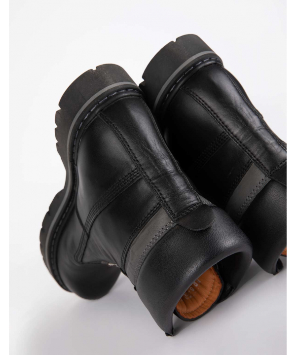 نیم‌بوت زنانه چرم مشهد Mashad Leather مدل J2333