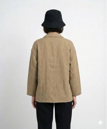 شوميز لينن زنانه مانگ مدل 7653041026