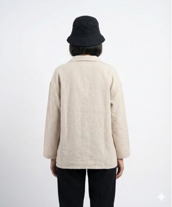 شوميز لينن زنانه مانگ مدل 7653041026