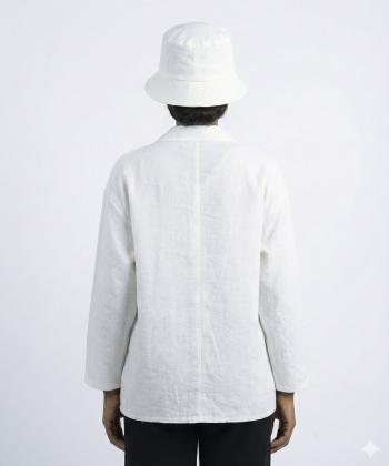 شوميز لينن زنانه مانگ مدل 7653041026