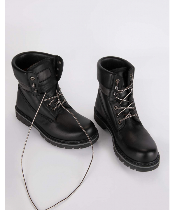 نیم‌بوت مردانه چرم مشهد Mashad Leather مدل J6018