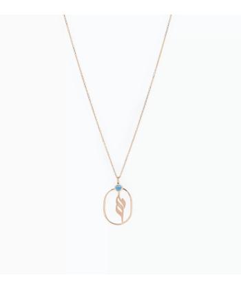 پلاک طلا 18 عیار زنانه دفینه مدل PJ1183