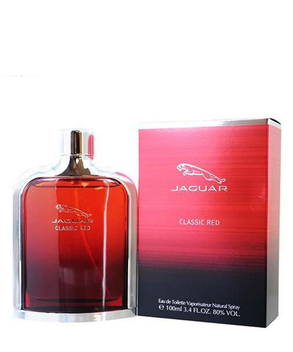ادوتویلت مردانه جگوار Jaguar مدل Classic Red حجم 100 میلی‌لیتر