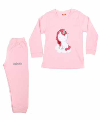 ست تیشرت آستین بلند و شلوار دخترانه مادر Madar مدل جنی