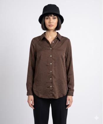 پیراهن آستین بلند زنانه سه دو مدل 6WW45NW1761