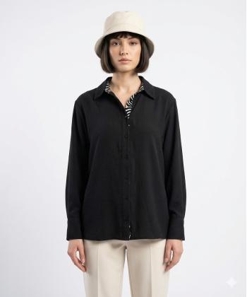 پيراهن آستين بلند زنانه سه دو مدل 6WW45NW1741