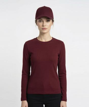 تیشرت آستین بلند زنانه کوتون مدل 6WAK63W026T