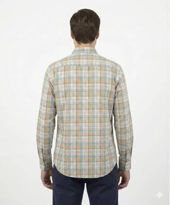 پیراهن آستین بلند مردانه برند پی لس مدل am1404216