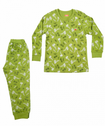 ست تیشرت آستین بلند و شلوار پسرانه مادر Madar مدل ژاکلین