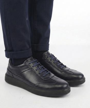 كفش مردانه چرم طبيعي شيما مدل ديويد 02