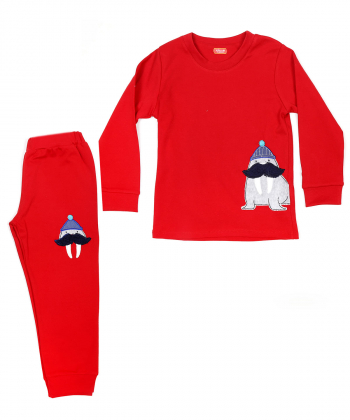 ست تیشرت آستین بلند و شلوار پسرانه مادر Madar مدل مکس