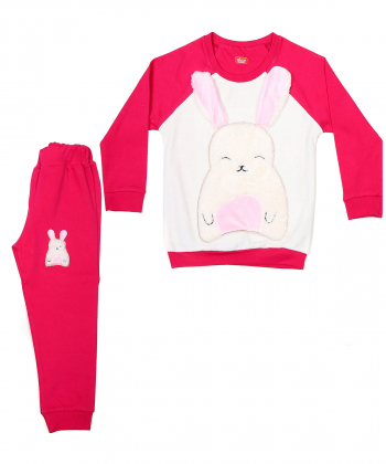 ست تیشرت آستین بلند و شلوار دخترانه مادر Madar مدل ویتارا