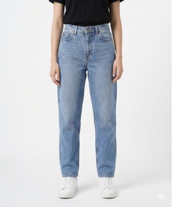 شلوار جين مام فيت زنانه ال سي وايكيكي مدل W596652Z8