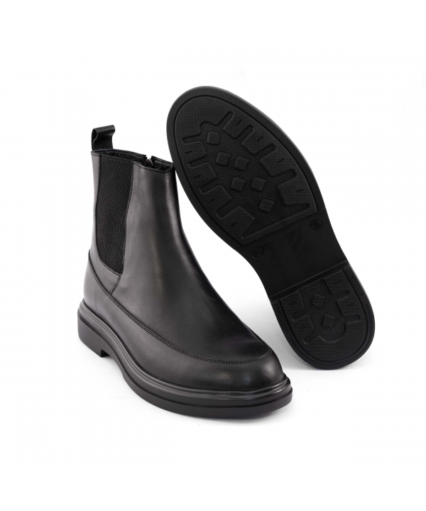نيم بوت مردانه چرم طبيعي منط مدل k220