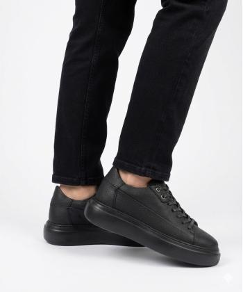 کفش چرم طبیعی زنانه منط مدل z335