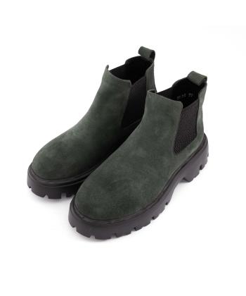 نيم بوت زنانه چرم طبيعي منط مدل z347