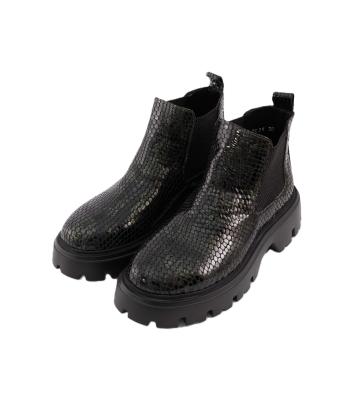 نيم بوت زنانه چرم طبيعي منط مدل z347