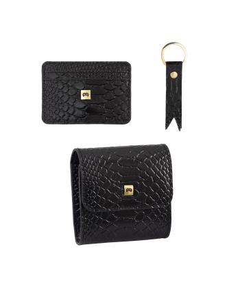 ست هدیه چرم طبیعی منط Mante مدل X108