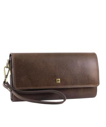 کیف پاسپورتی چرم طبیعی منط Mante کد D153