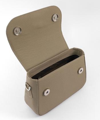 کیف دوشی چرم طبیعی زنانه منط مدل B214