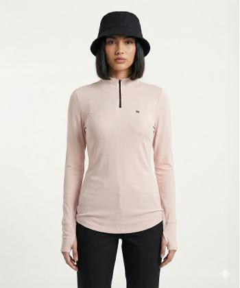 مانتو نيم زيپ زنانه هاليدي مدل C899D1