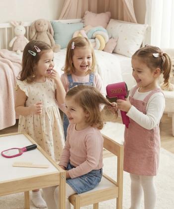 ست آرايشي سشوار سالن دخترانه كيكو مدل YF825C-3