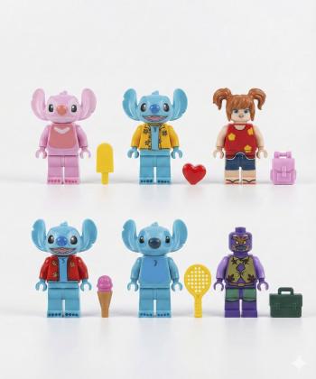 لگو فيگور روكارتي استيچ 6 عددي كيكو مدل 22655