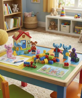 لگو فيگور روكارتي استيچ 6 عددي كيكو مدل 22655